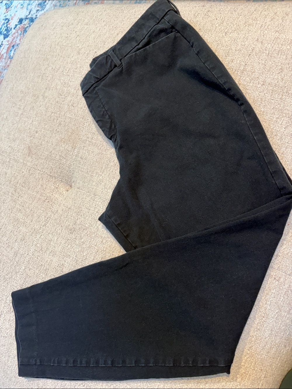 Old Navy Black Women’s Chino Pants - Straight Leg 14L